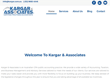 Tablet Screenshot of kargar.com.au